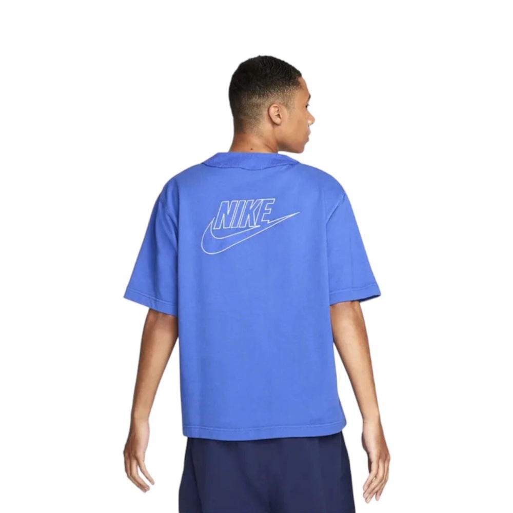 Nike Men's French Terry Short Sleeve Top Size L MDM6899-407 Automatic (New
